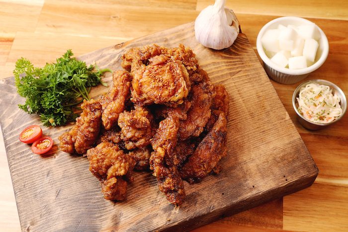 Boneless Chicken in Soy Garlic Sauce — Korean fried chicken restaurant The Fry