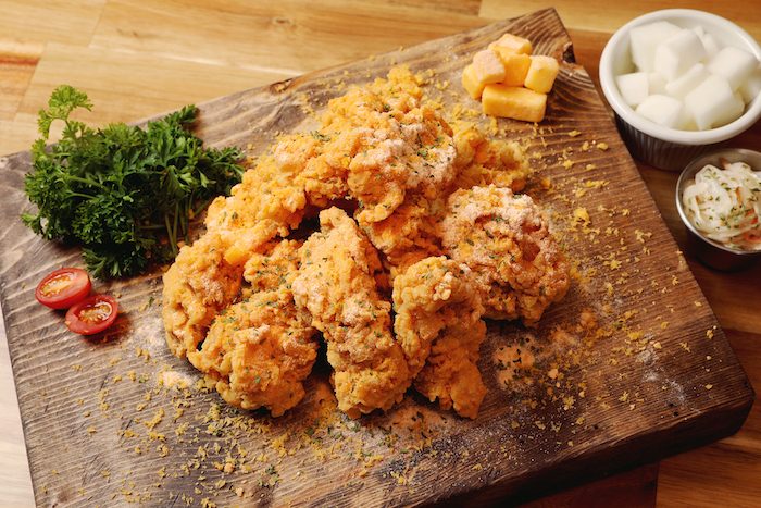 Cheese Seasoning Chicken — Korean fried chicken restaurant The Fry