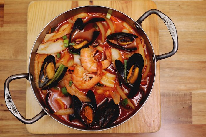 Spicy Seafood Soup — Korean fried chicken restaurant The Fry