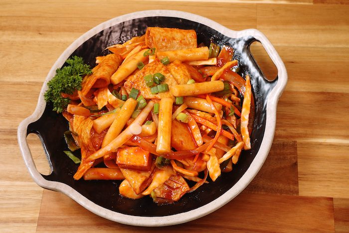 Spicy Rice Cake — Korean fried chicken restaurant The Fry